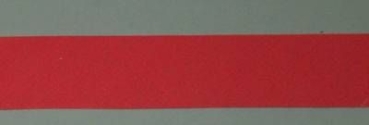 Schrägband ungefalzt pro Meter rot 40 mm