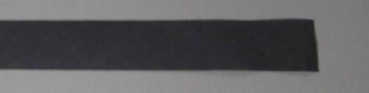 Schrägband ungefalzt pro Meter schwarz 24 mm