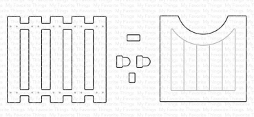 My Favorite Things Die-namics Garden Gate