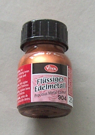 Flüssiges Edelmetall 25 ml kupfer