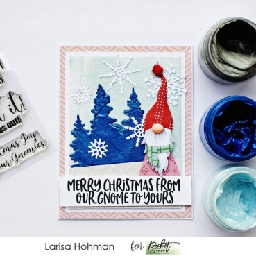 Preview: Picket Fence Studios Paper Glaze Ombre Polar Ice Layers