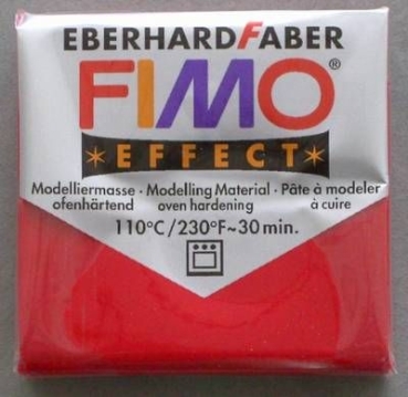 FIMO Effect Gitter Rot