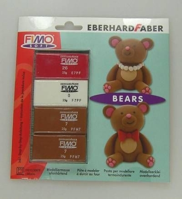 Eberhard Faber Modellier-Set ""Bears""