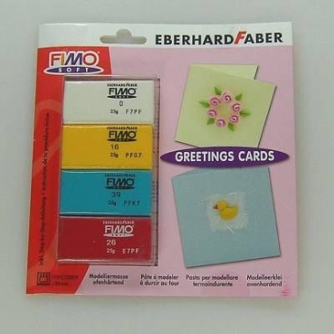 Eberhard Faber Modellier-Set ""Greeting Cards""