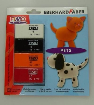 Eberhard Faber Modellier-Set ""Pets""