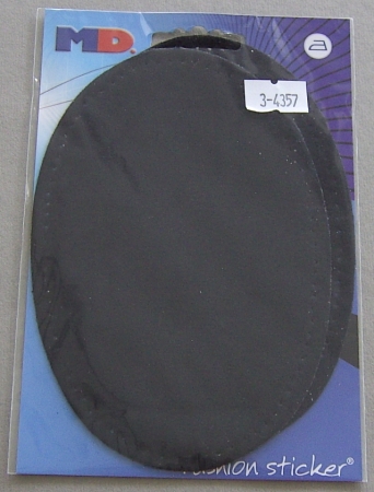 MD 2 Patches / Velour Flicken 140 x 95 mm schwarz