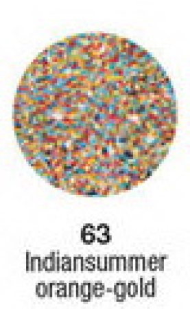 Preview: Glitzerflitter 100 ml Indiansummer orange-gold
