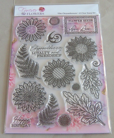 Flowerz Stempel Chrysanthemen