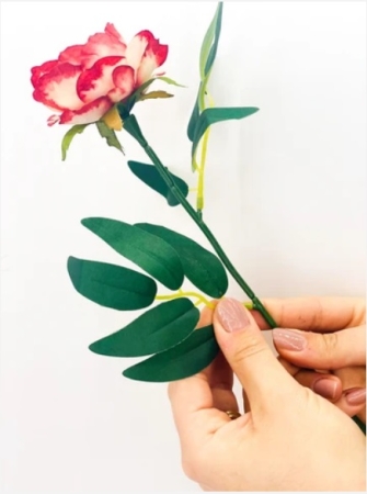 Preview: Craft Buddy Flowerz Blatt pro Stück
