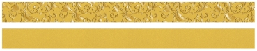 Preview: Paper Frog Fröbelsterne Streifen gelbgold / gold