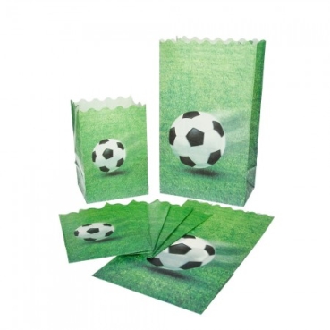 Deko Licht Tüten Fußball und Rasen