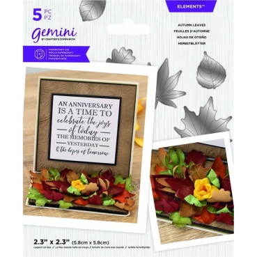 GEMINI Autumn Leaves Elements Dies