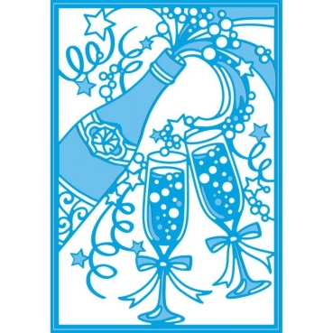 Preview: GEMINI Create-a-Card Dies Stanzschablonen Champagne Celebrations