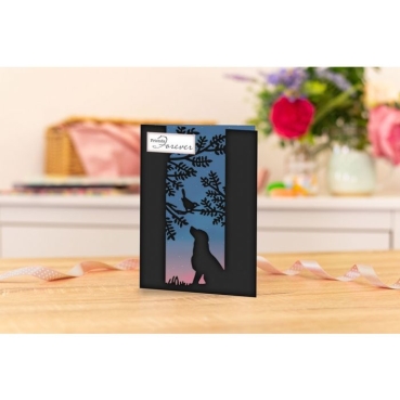 Preview: GEMINI Create a Card Dies / Stanzschablonen Loyal Companion