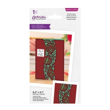 GEMINI Create a Card Dies / Stanzschablonen Opulent Baubles