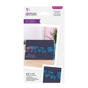 GEMINI Create a Card Dies / Stanzschablonen Follow the Star