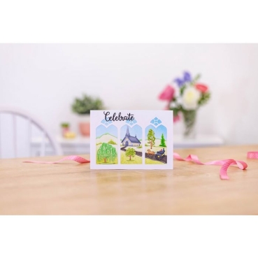 Preview: GEMINI Triptych Charming Church Elements Dies / Stanzschablonen