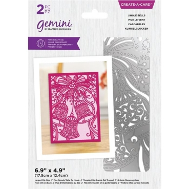 Gemini Create a Card Dies Stanzschablonen Christmas Big Scene Jingle Bells