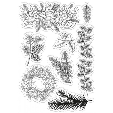 Preview: GEMINI Stamp & Die Stempel und Stanzschablone Festive Embellishments