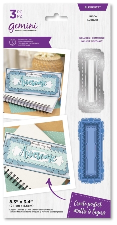 Gemini Slimline Advanced Nesting Lucca Elements Dies Stanzschablonen