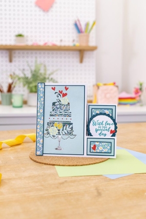 Gemini 3-in1 Create a Card Dies Stanzschablonen Celebration Cake