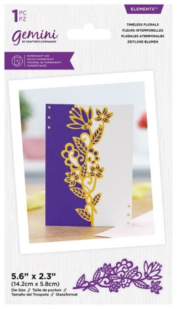 Gemini Grande Swirls Edges Timeless Forals Elements Dies Stanzschablonen