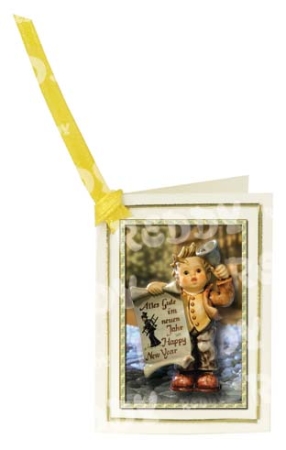 Preview: Reddy Cards Weihnachtliche Geschenkanhänger M.I. Hummel