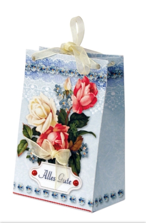 Preview: Reddy Cards Heft mit Geschenktüten Blumenpracht I