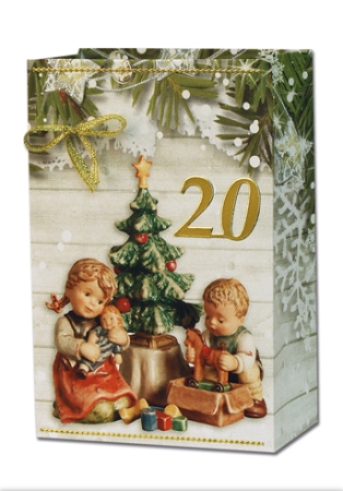 Preview: Reddy Cards Geschenktüten aus Papier M.I. Hummel Weihnachten