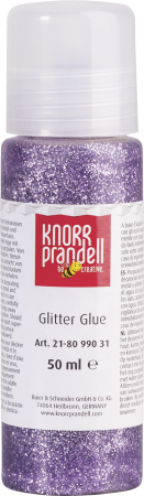 Glitterfarbe Glitter Glue 50 ml lila