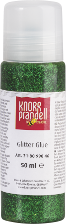 Glitterfarbe Glitter Glue 50 ml dunkelgrün