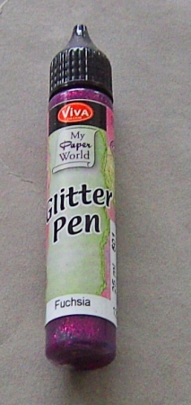 VIVA Decor Glitter-Pen 25 ml fuchsia