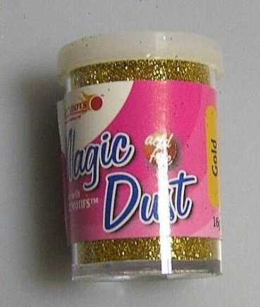 GLUE DOTS Magic Dust 16 Gramm gold