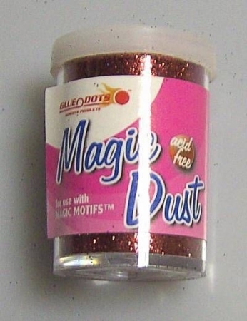 GLUE DOTS Magic Dust 16 Gramm rot