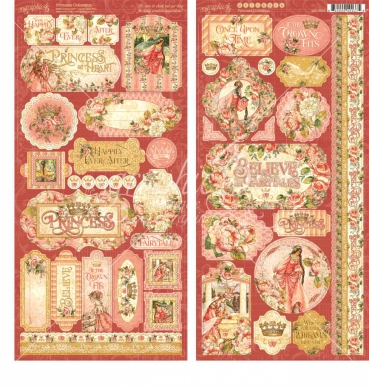 Graphic 45 Princess Stickers