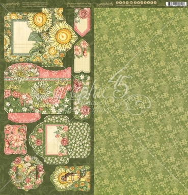 Preview: Graphic 45 Garden Goddess Tags & Pockets