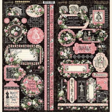 Preview: Graphic 45 Elegance 12 x 12 Inch Collection Pack