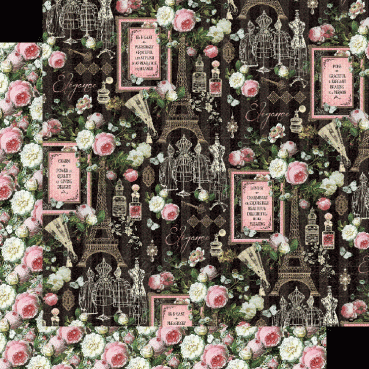 Graphic 45 Elegance 8 x 8 Inch Paper Pad