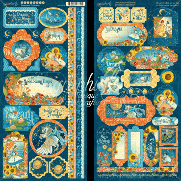 Graphic 45 Dreamland Stickers