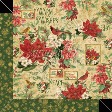 Preview: Graphic 45 Warm Wishes 8 x 8 Inch Paper Pack