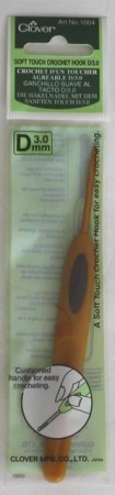 Clover Häkelnadel mit sanftem Touch 3,0 mm