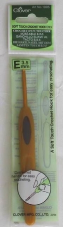 Clover Häkelnadel mit sanftem Touch 3,5 mm
