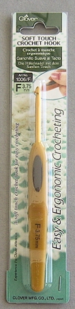 Clover Häkelnadel mit sanftem Touch 3,75 mm