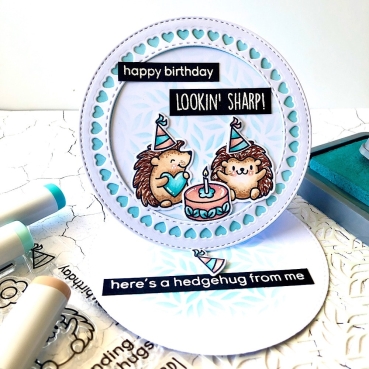 Preview: Heffy Doodle Fancy Nancy Frames Dies