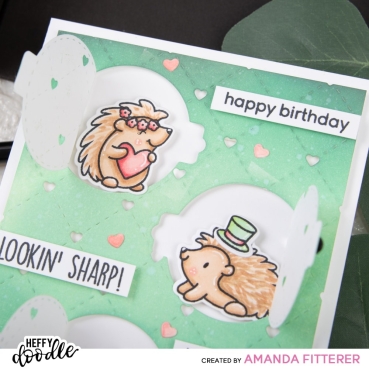 Preview: Heffy Doodle Fancy Nancy Frames Dies