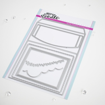 Heffy Doodle Big Shadow Box Dies Stanzschablonen