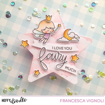 Preview: Heffy Doodle Stitched Stars Dies Stanzschablonen