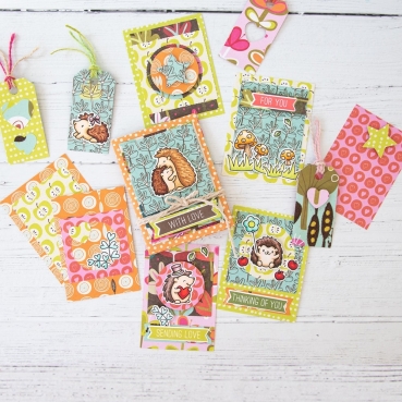 Preview: Heffy Doodle Mini Essentials Dies Stanzschablonen