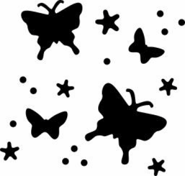 Preview: Heyda Flexi-Motivstanzer Schmetterling