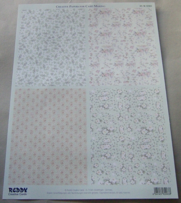 Hintergrundpapier passend zu rosa und hellblau